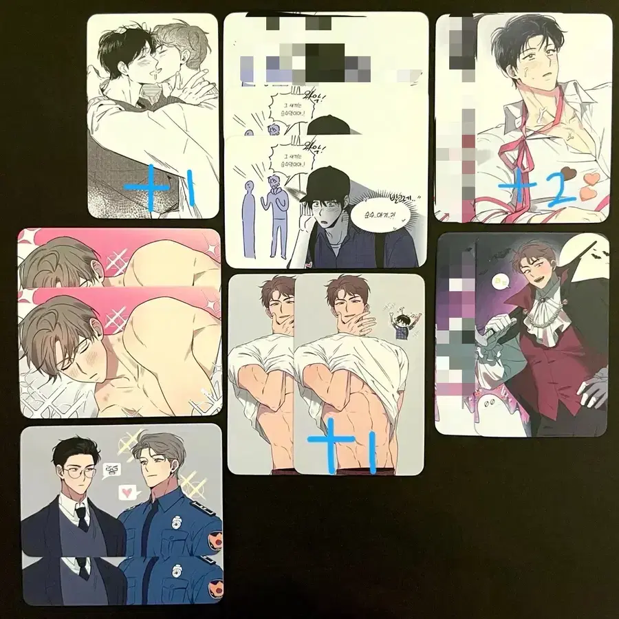 모펀 내행운 하해작가 방문포카 방포 포토카드 포카 굿즈