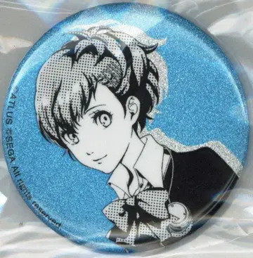 ATLUS 글리터 캔뱃지 시오미 코토네)나운자타운 글리터 캔뱃지