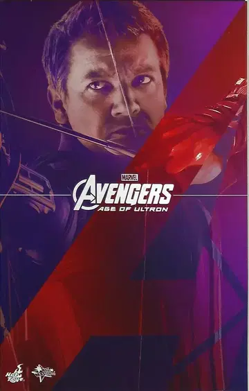 HOTTOYS MOVIE MASTERPIECE HAWKEYE AVENGERS AOU MMS289