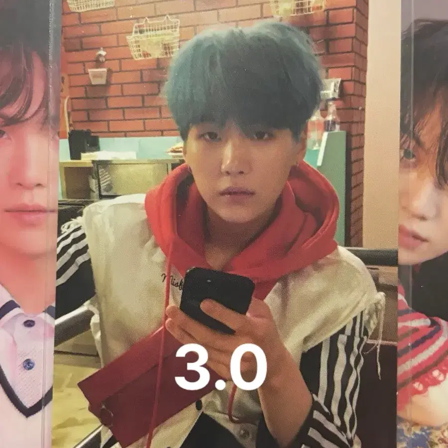 bts 방탄 슈가 포카 윤기 suga 럽셀 포카 love yourself suga photocard