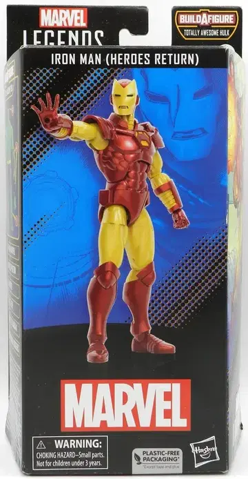 HASBRO TOTALLY AWESOME HULK IRON MAN (HEROES RETURN) 6인치