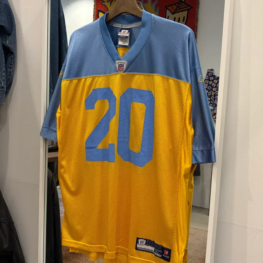 Reebok 리복 NFL 필라델피아 이글스 No.20 풋볼 저지