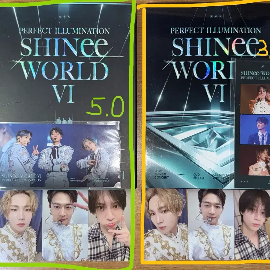 샤이니 백설콘 (퍼펙트 일루미네이션) 블루레이 디비디dvd 특전, 포카포함 풀구성 양도
