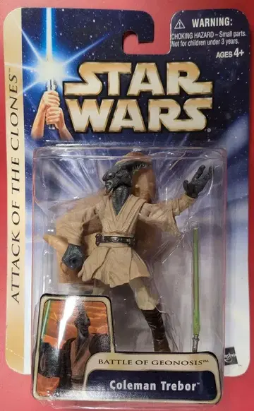 HASBRO '03 / #24 COLLECTION 2 COLEMAN TREBOR / BATTLE OF GEONOSIS 3.5인치