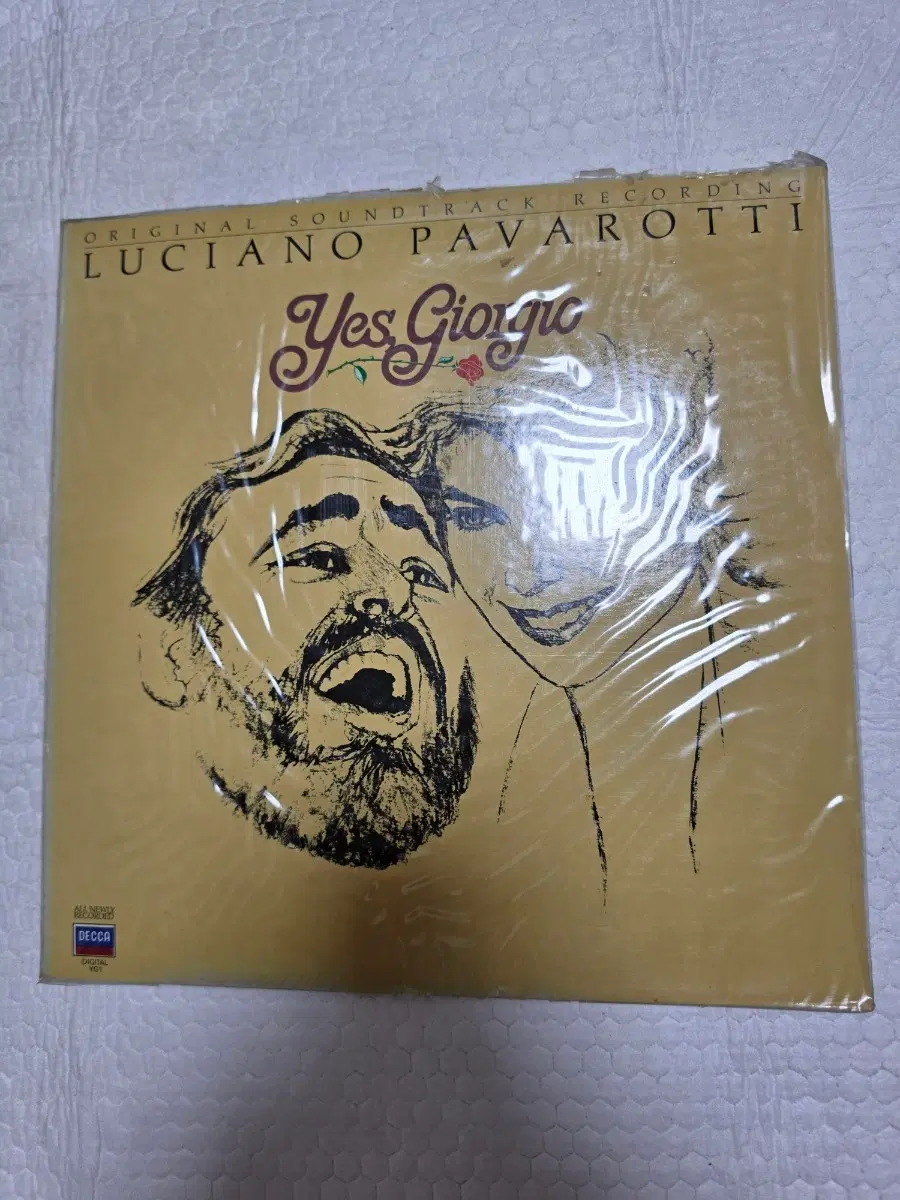 루치아노 파바로티 미개봉 Yes, Giorgio LP