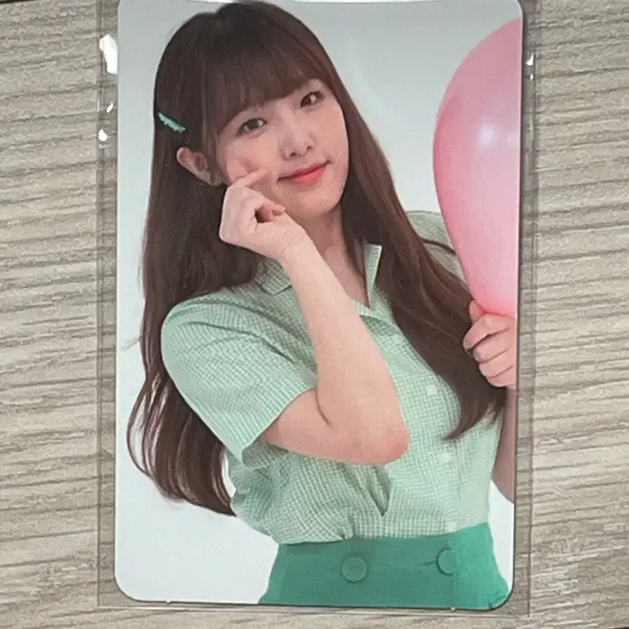 아이즈원 아이즈 온 미 영화 포토카드 예나