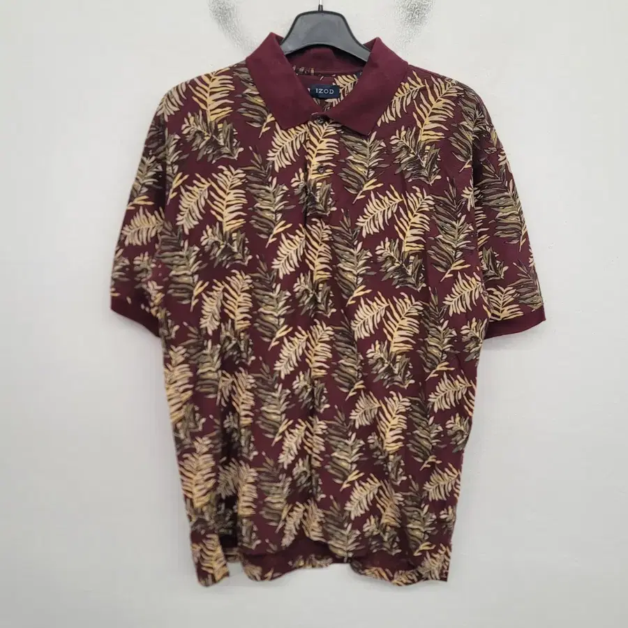 [100/L] IZOD 네이티브 패턴 반팔 카라티 / USA