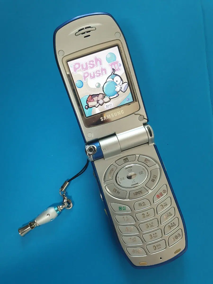삼성애니콜 준폰 푸쉬푸쉬3 SCH-V300 폴더폰 옛날폰 소장폰
