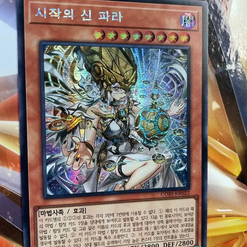 시작의 신 파라 카드
