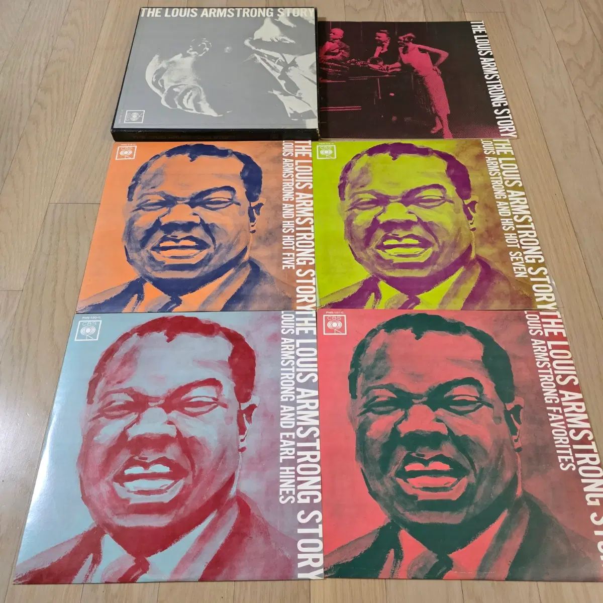 루이 암스트롱(Louis Armstrong) 박스반 4LP