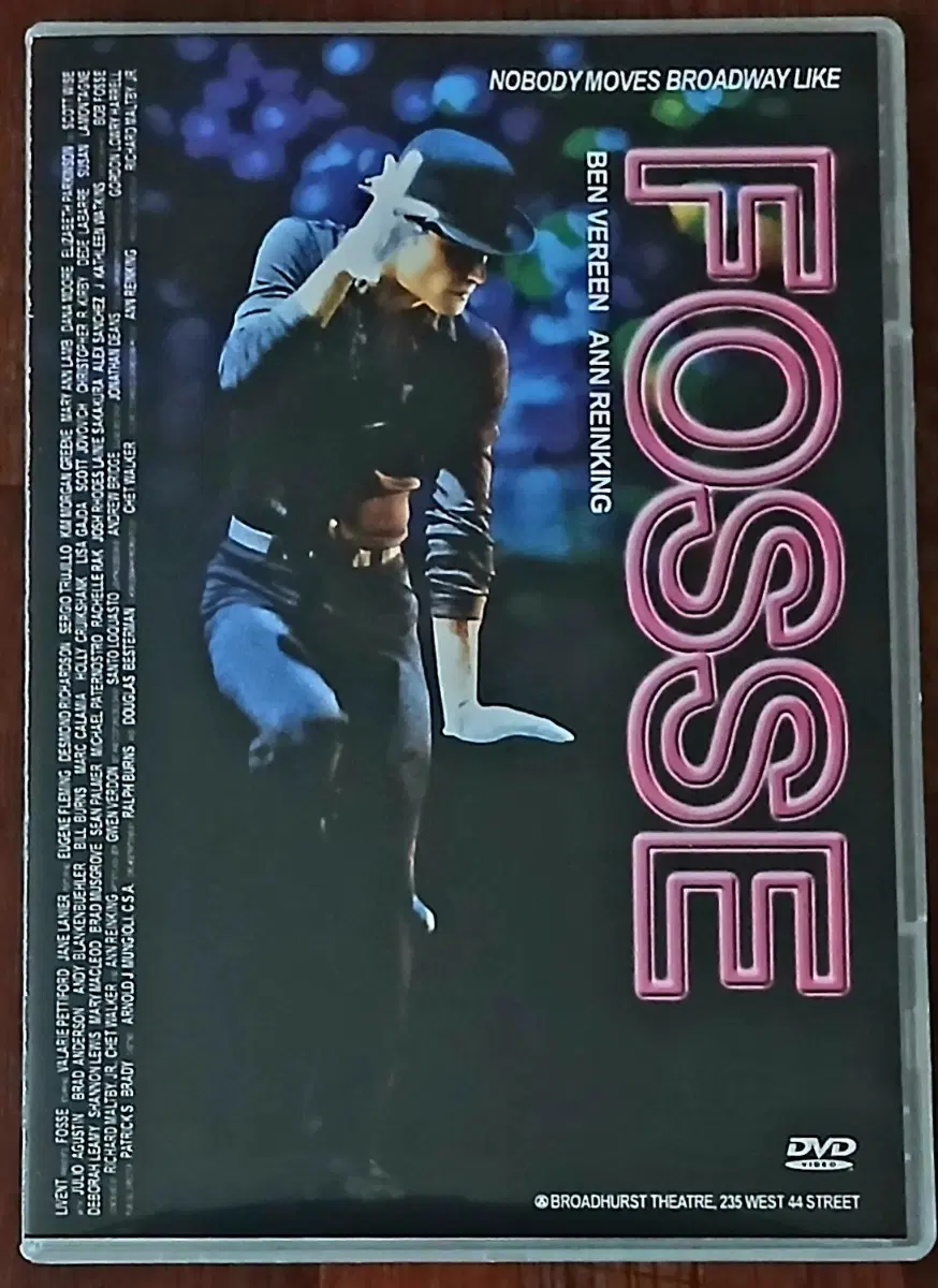 DVD FOSSE 벤 베린 앤 레이킹 뮤지컬