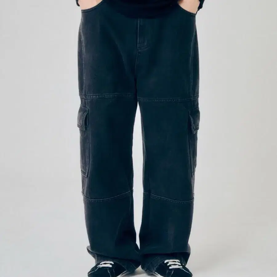 비전스트릿웨어 Denim Cargo Pants 카고 데님 팬츠 바지 M & XL