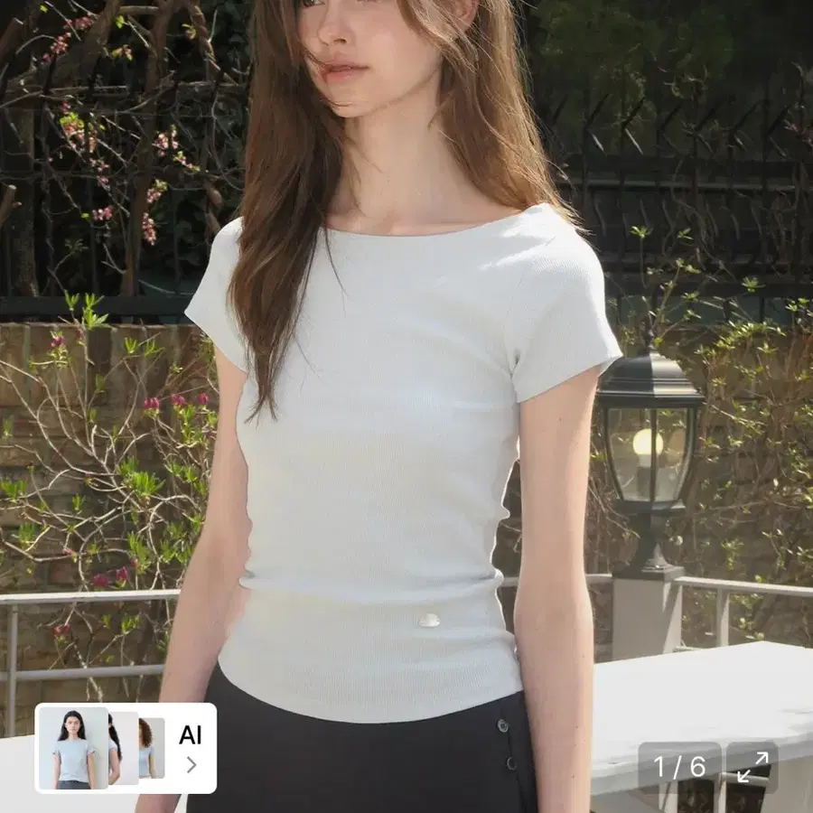 썸웨어버터 Boat Neck Pendant Top