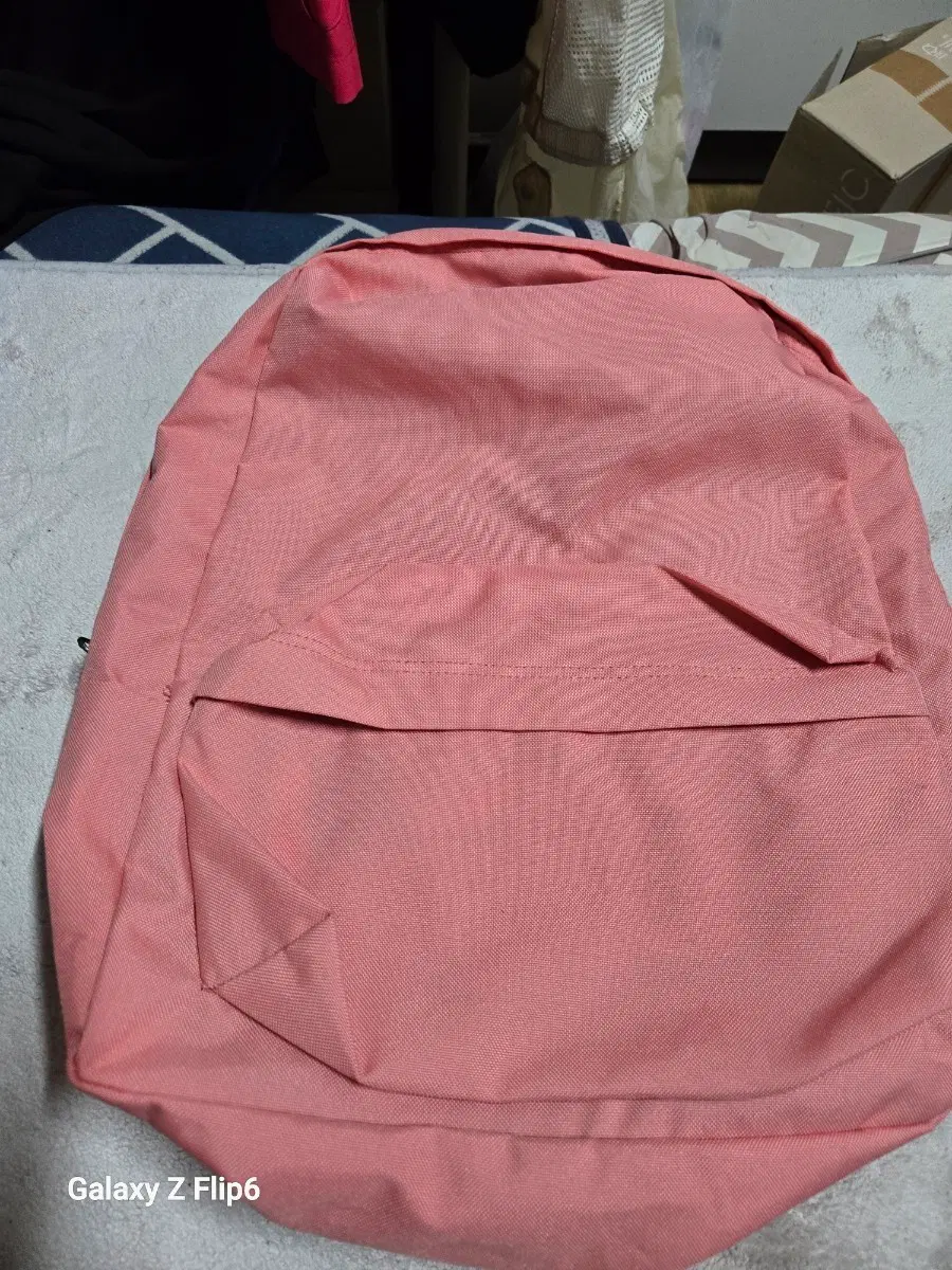 New pink backpack