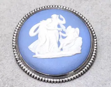 WEDGWOOD 웨지우드 재스퍼웨어 SV925 브로치 C3006