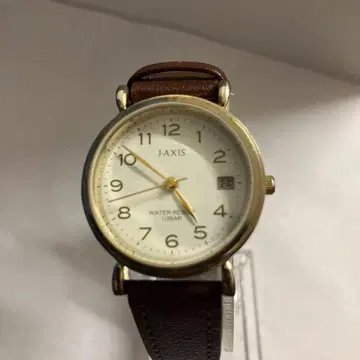 미사용품 J-AXIS BL1218-BR 여성용 손목시계 아날로그 쿼츠