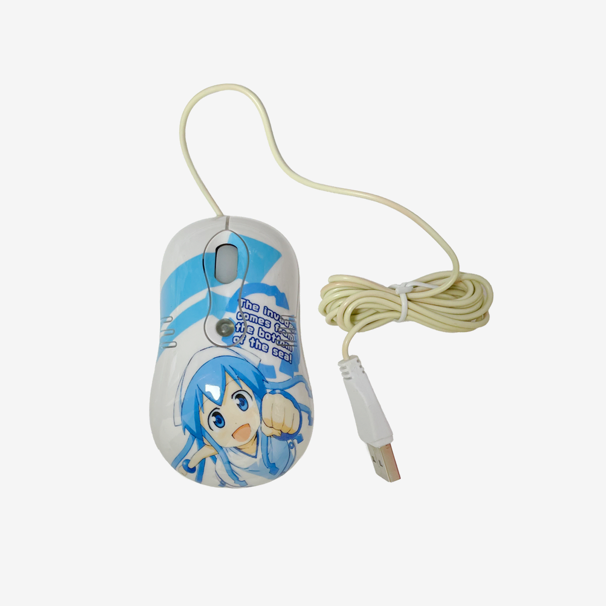 침략! 오징어소녀 USB 유선 마우스