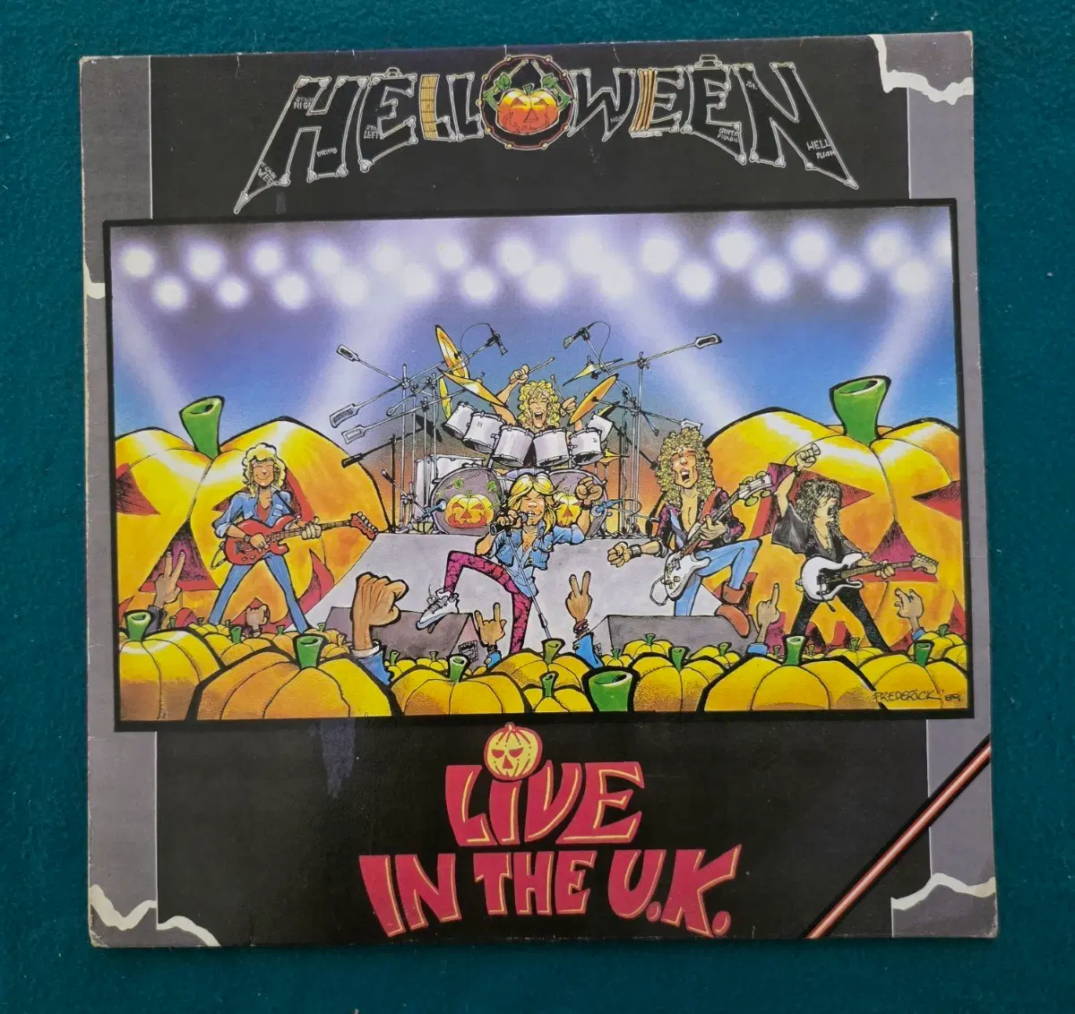 Helloween - Live in the U.K. LP 앨범
