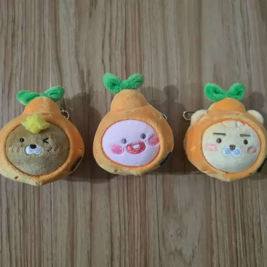 카카오 감귤 키링 셋트