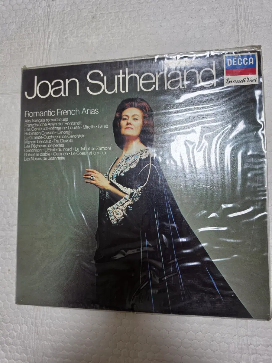 Joan Sutherland 미개봉 2LP 로맨틱 프렌치 아리아