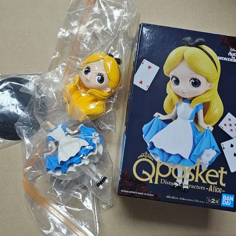 @무료배송@Qposket 이상한 나라의 앨리스 피규어 반프레스토 동화 공주 미소녀피규어 경품피규어 큐포스켓