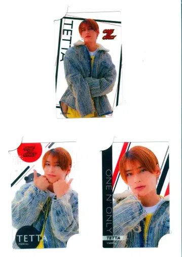 ONE N' ONLY EBiDAN 복권 TETTA E상 비주얼 클리어 카드 세트 vol.2