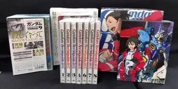 애니메이션 Blu-ray 애니메이트 특전 BOX 포함) 건담 G의 레콘기스타 특장 한정판 전 9권 세트