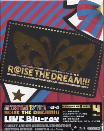 반다이남코 뮤직 라이브 애니메이션 Blu-ray THE IDOLM@STER MILLION LIVE! 10thLIVE TOUR Act-3 R@ISE THE D Act-3