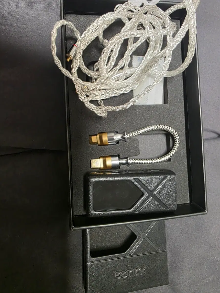 KA17 + TC07S + mmcx 4.4mm xhins일괄 팝니다