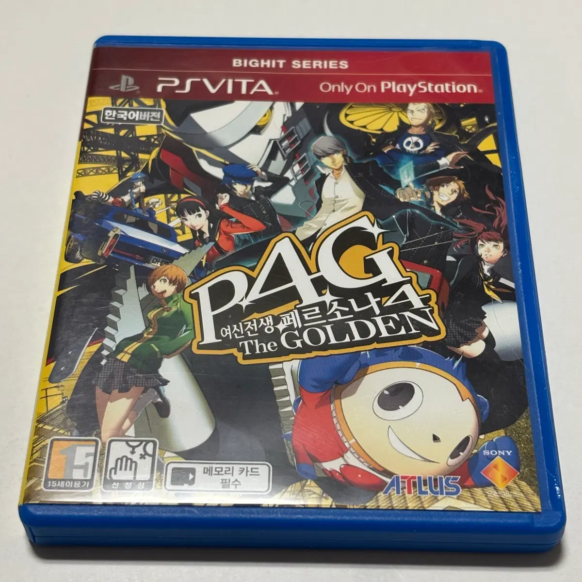 PS VITA 페르소나 4 더 골든 한국어 버전