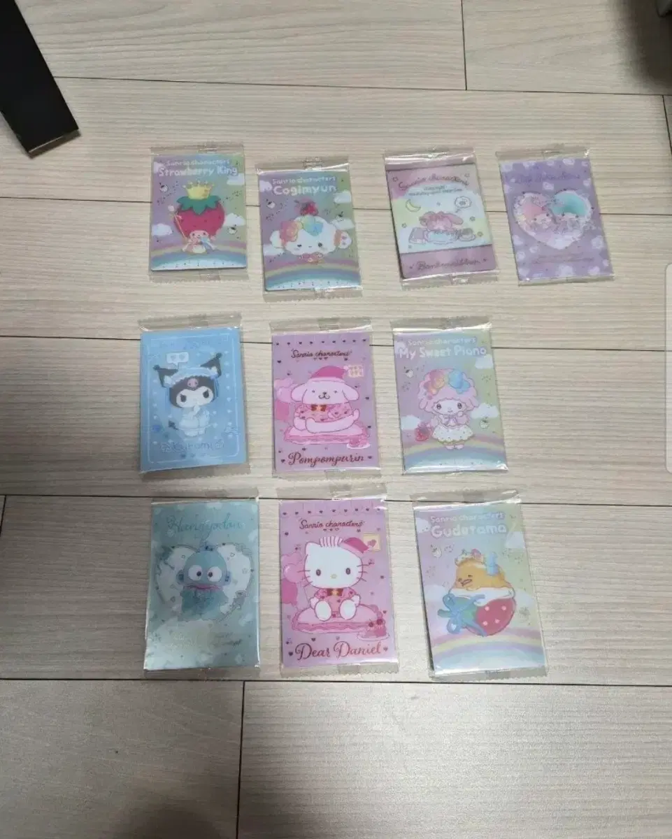 산리오 웨하스 카드