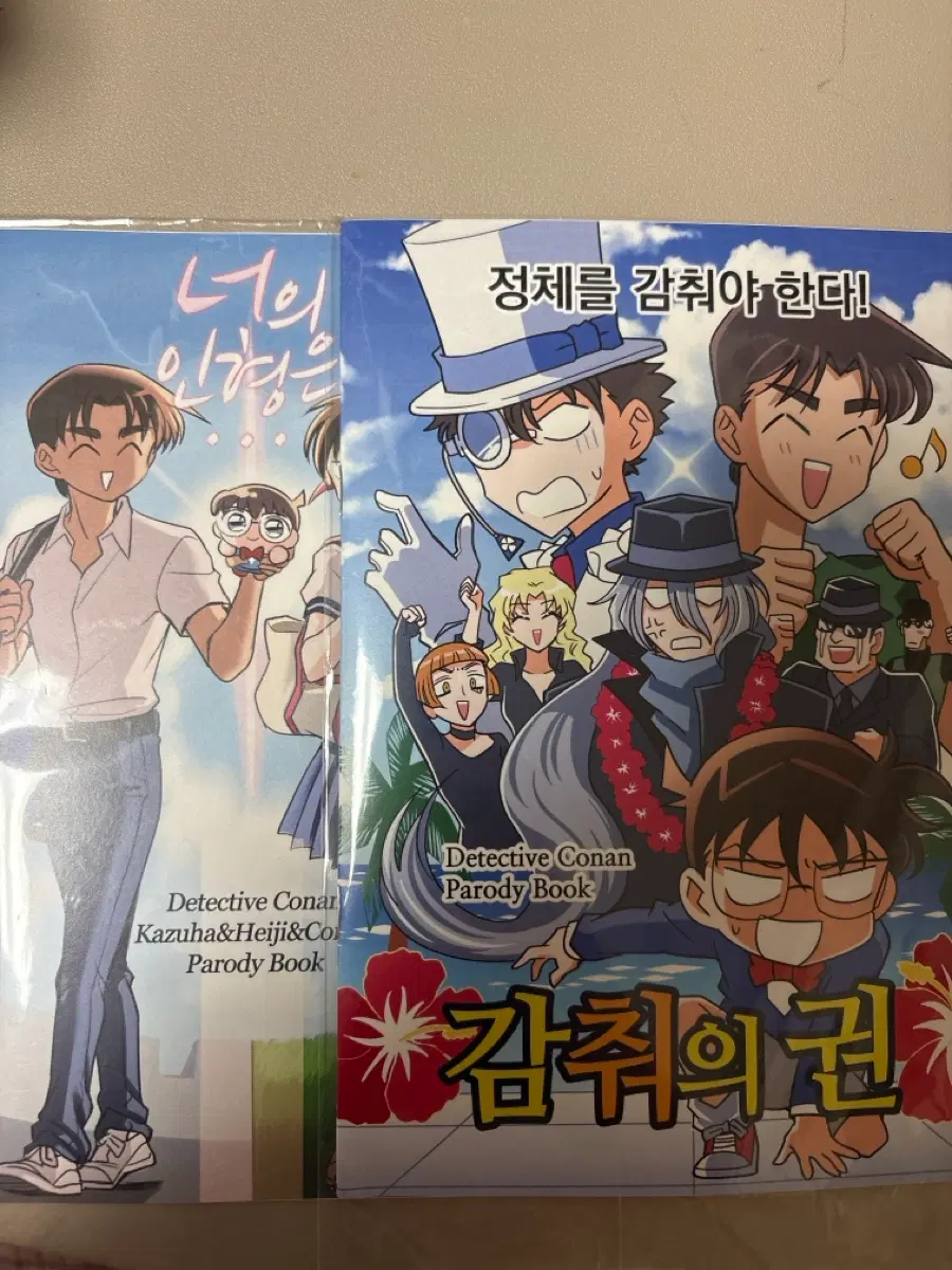 명탐정 코난 회지,패러디북 (너의 인형은,감춰의 권)