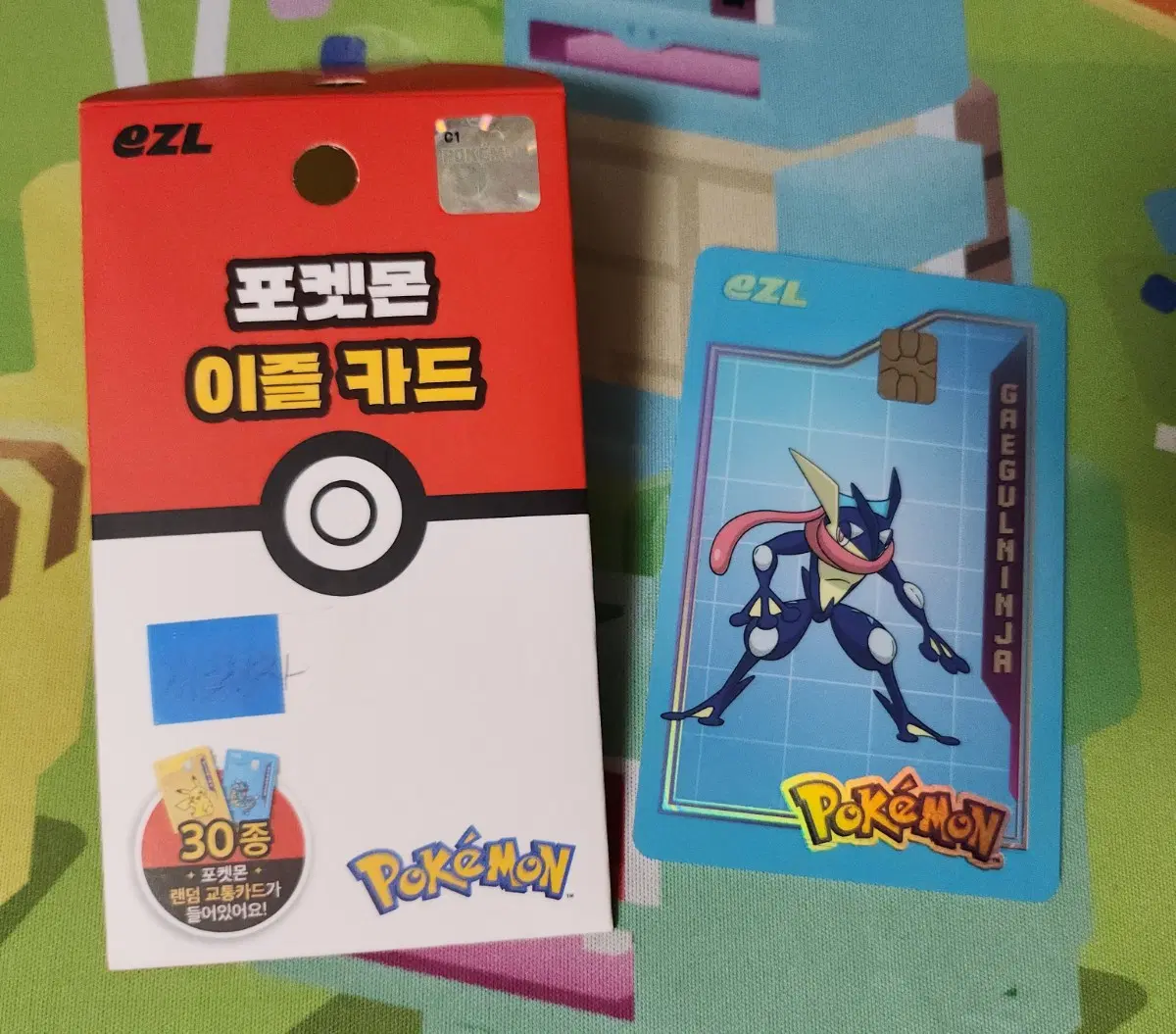 포켓몬 이즐 교통카드 개굴닌자 팝니다