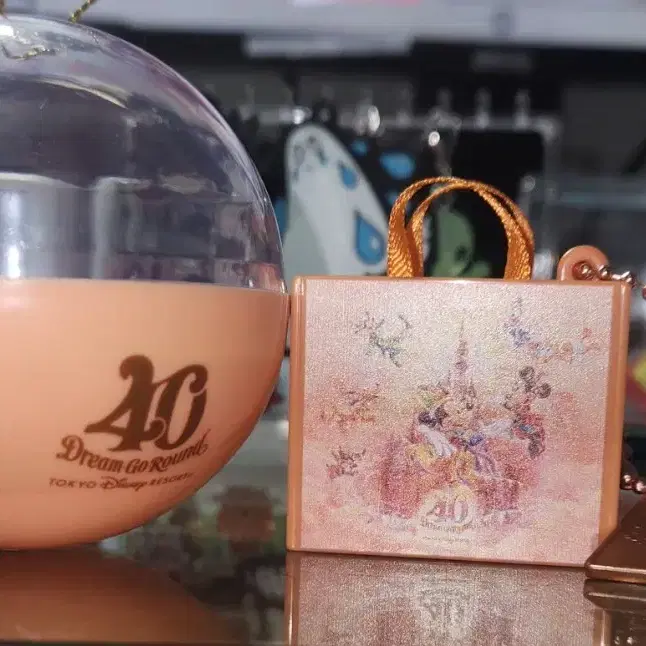 도쿄 디즈니랜드 40주년 키링