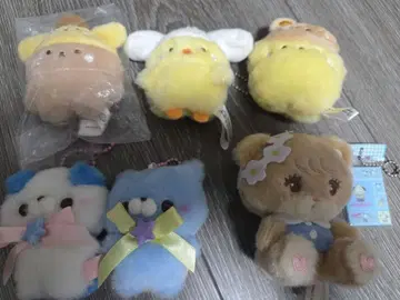 산리오 등 봉제 인형 마스코트 묶음 판매