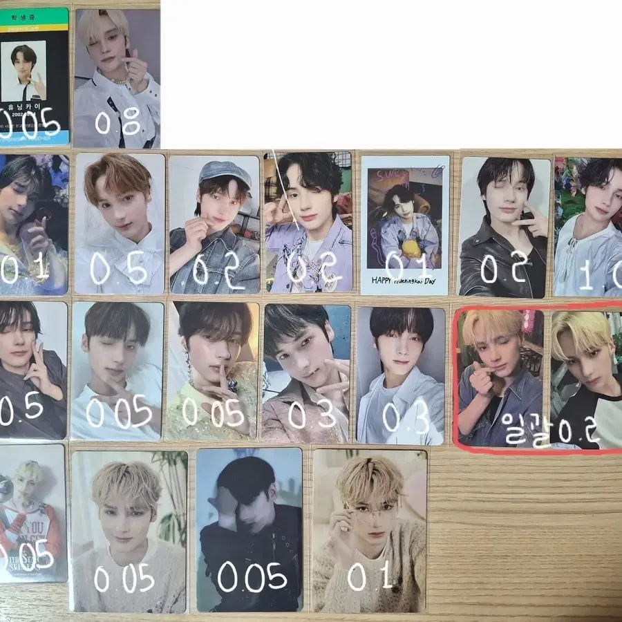 투바투TXT 포토카드 모아 moa 투모로우바이투게더 앨포 DVD 데코키트