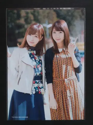 AKB48 카시와기 유키 사시하라 리노 브로마이드 TSUTAYA 특전