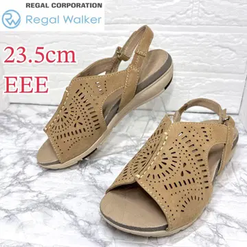 새상품 Regal Walker 컴포트 샌들 카멜 23.5cm