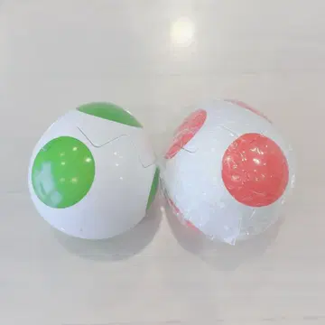 [미사용 새상품] 요시 메지루시 액세서리 그린, 빨간색