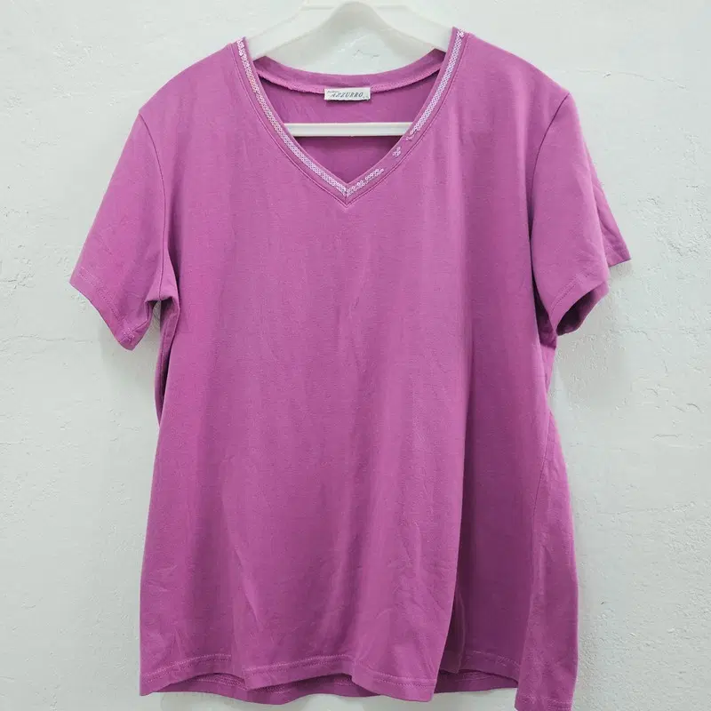 AZZURRO ITALY 반팔 티 여 L/XL J6605