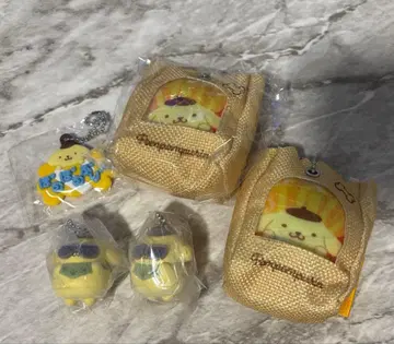 산리오 가챠가챠 폼폼푸딩 5세트