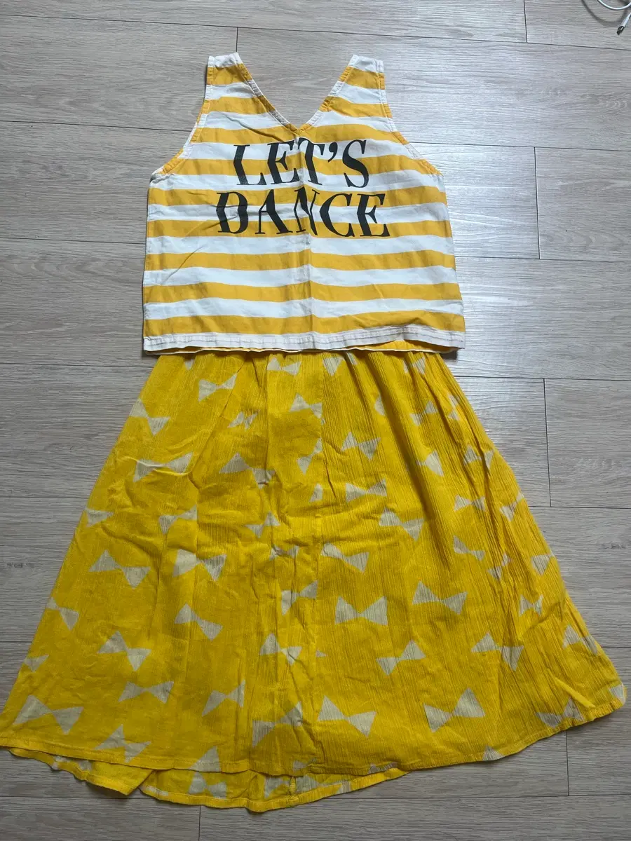 보보쇼즈 나시+치마세트 한벌 10-11years(148cm)