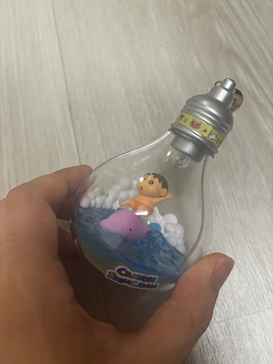 짱구 전구 무드등 돌고래