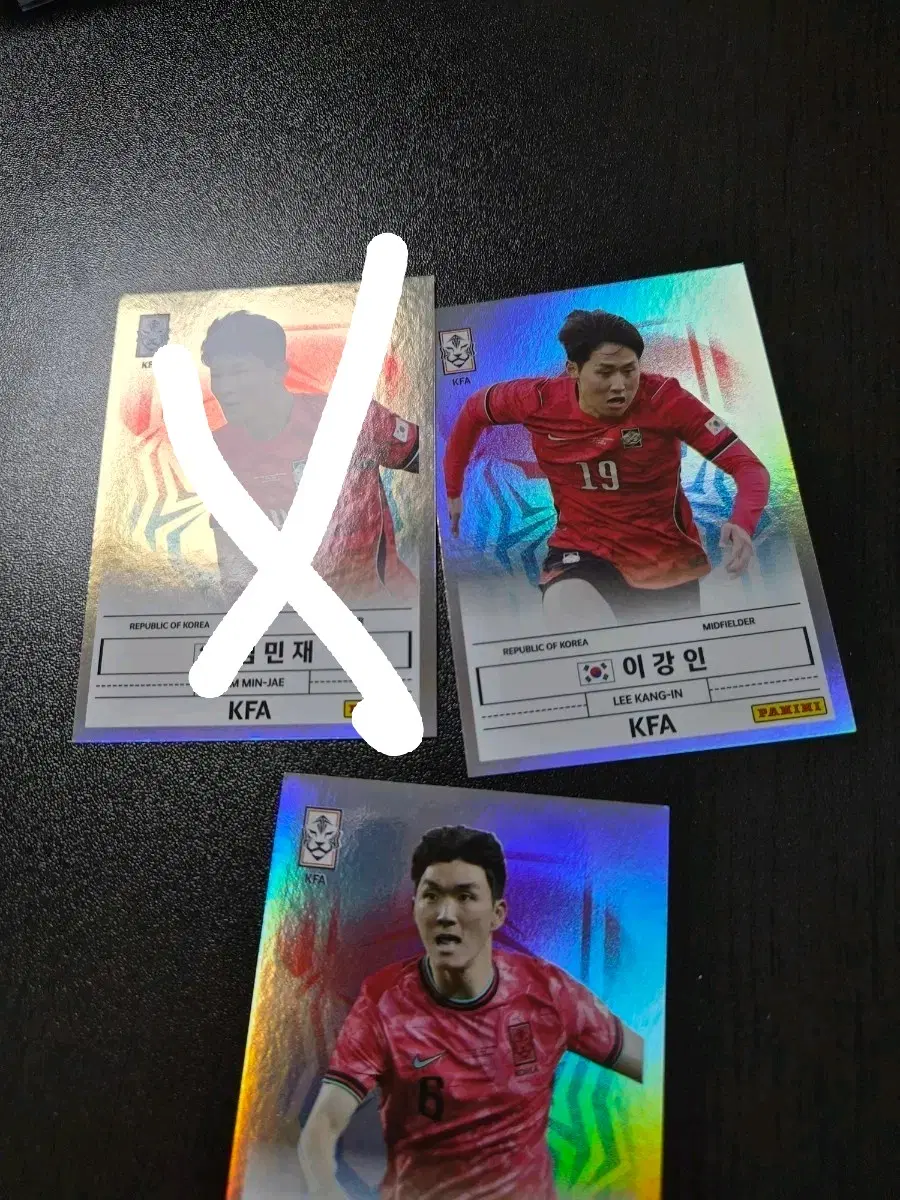 2026 파니니 국가대표 축구 카드 황인범 이강인