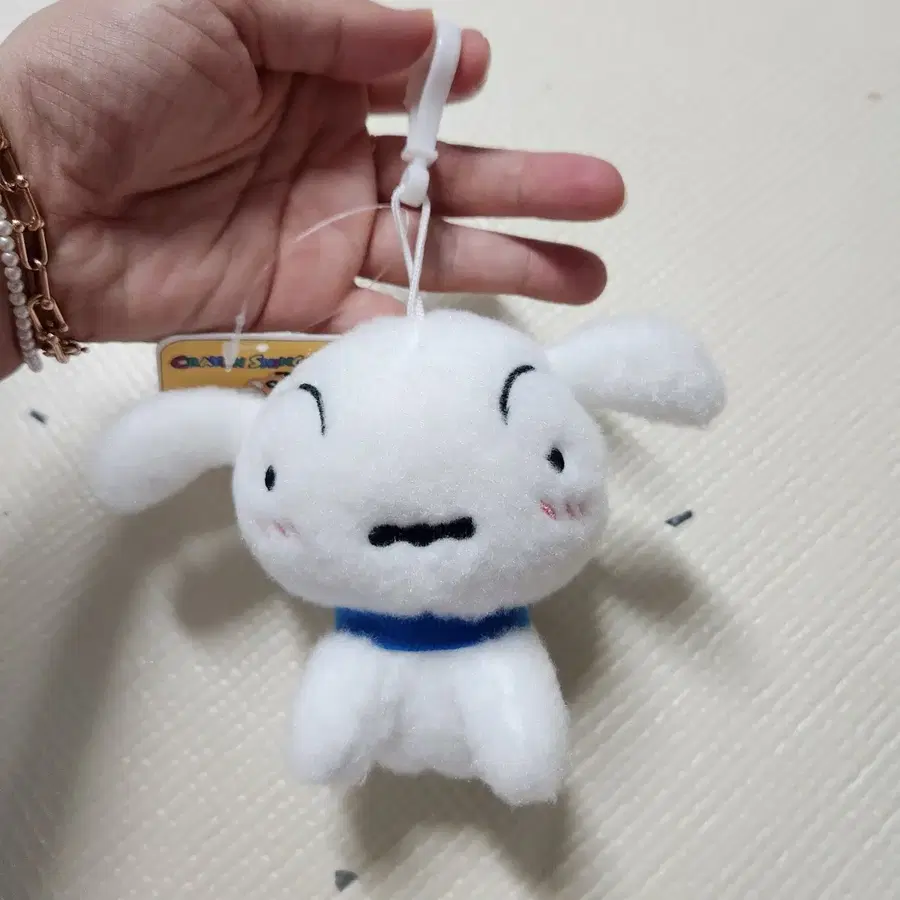 짱구는못말려 흰둥이 10센치 키링 새상품