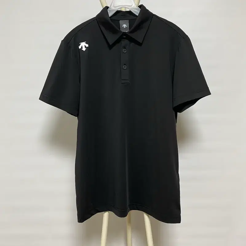 DECENTE 데상트 남성 반팔 카라티 95 블랙