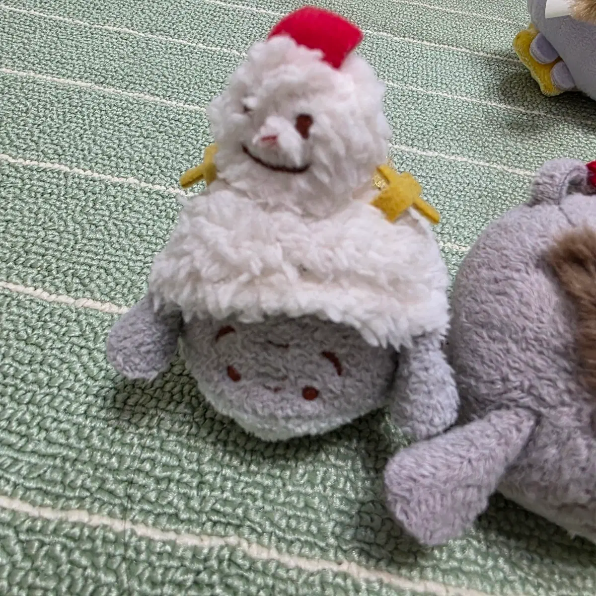 디즈니 곰돌이푸 이요르 쯔무쯔무 인형 4종