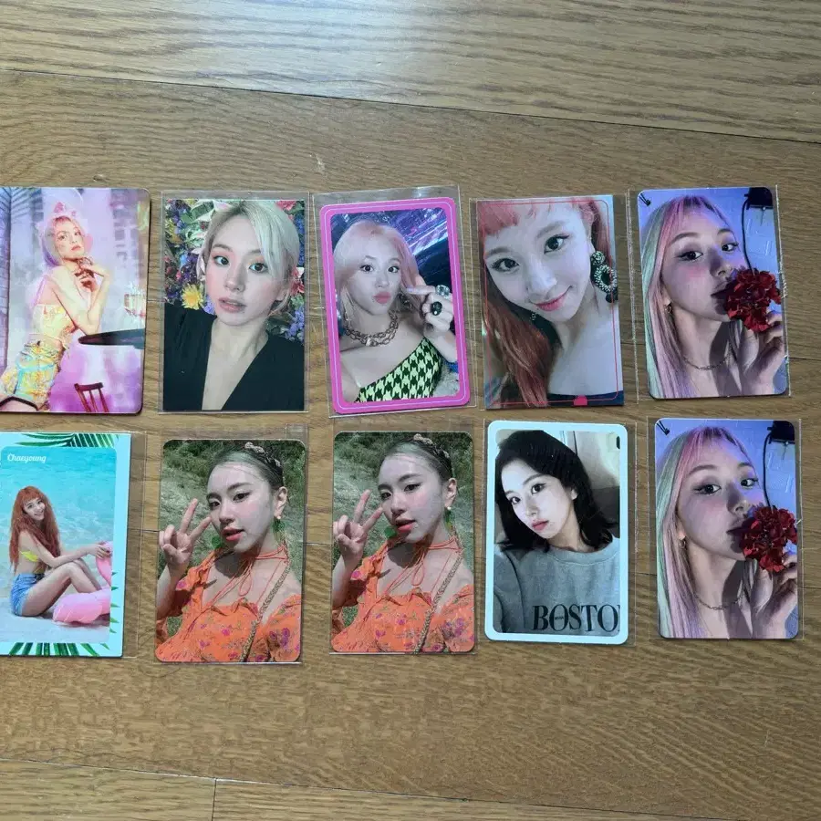 (일괄) 트와이스 채영 포카