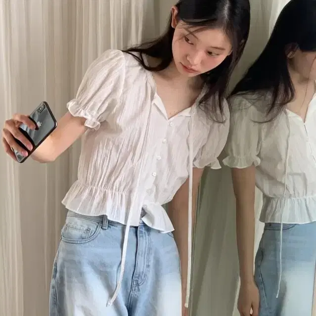진심 jinsim  투아 블라우스