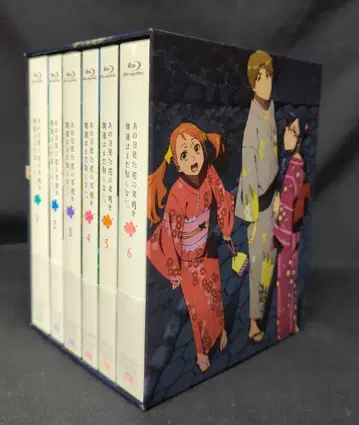 애니메이션 Blu-ray 애니메이트) 그날 본 꽃의 이름을 우리는 아직 모른다. BOX 포함 전 6권 전 6권 세트